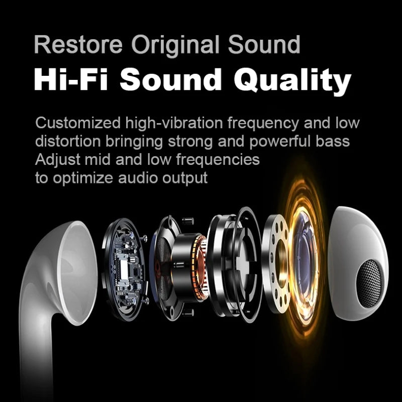 Original Headphones For Type C 3.5mm Xiaomi Mi 15 14 13 Redmi K70 K60 K40 Note 12 11 Pro Huawei Mate Samsung S23 Wired Earphones
