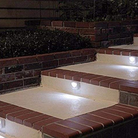 Indoor and Outdoor LED Motion and Light Sensor Activated - Wireless - Battery Powered - Night Light